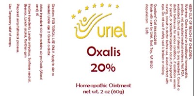 Oxalis 20 Ointment (Oxalis 20 Ointment)